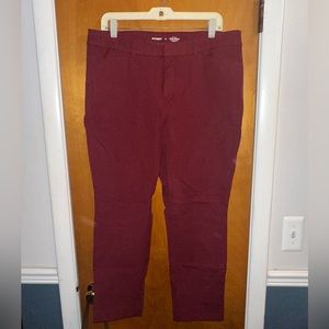Maroon Pixie Pants